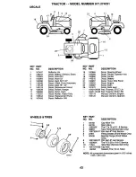 Preview for 43 page of Craftsman SEGADORA 917.274031 Owner'S Manual