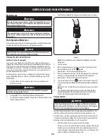 Preview for 22 page of Craftsman T100 Series User Manual