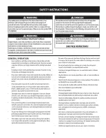 Preview for 3 page of Craftsman T1600 247.203750 Operator'S Manual