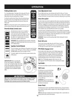 Preview for 12 page of Craftsman T1600 247.203750 Operator'S Manual