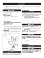 Preview for 14 page of Craftsman T1600 247.203750 Operator'S Manual