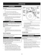 Preview for 15 page of Craftsman T1600 247.203750 Operator'S Manual