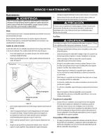 Preview for 48 page of Craftsman T1600 247.203750 Operator'S Manual