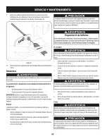 Preview for 52 page of Craftsman T1600 247.203750 Operator'S Manual