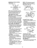 Preview for 14 page of Craftsman TILLER 917.292394 Owner'S Manual