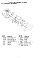 Preview for 20 page of Craftsman TILLER 917.292394 Owner'S Manual