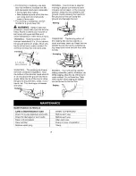 Preview for 8 page of Craftsman WEEDWACKER 358.742420 Operator'S Manual