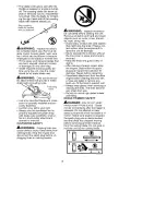 Preview for 8 page of Craftsman WEEDWACKER 358.791140 Operator'S Manual