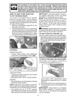 Preview for 11 page of Craftsman YT 3000 Operator'S Manual