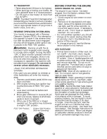 Preview for 13 page of Craftsman YT 3000 Operator'S Manual