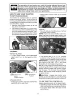 Preview for 11 page of Craftsman YT 4000 Operator'S Manual