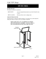 Preview for 26 page of Crane Cafe VII Setup Manual