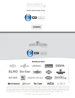 Preview for 8 page of Crane Saunders I-VUE Installation/ Assembly Instruction