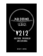 Crate Palomino V212 Owner'S Manual preview