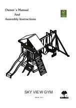 Creative Cedar Designs Sky View 3101 Owner'S Manual And Assembly Instructions preview