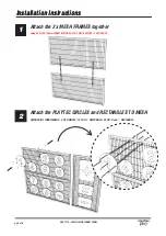 Preview for 5 page of Creative Play CALCULATOR TARGET PANEL Installation Instructions Manual