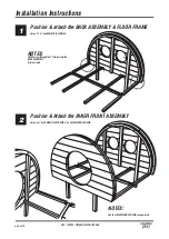 Preview for 9 page of Creative Play TIMBER PLAYHOUSE ARC Installation Instructions Manual