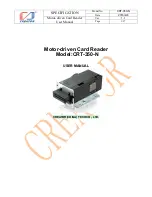 Creator CRT-350-N User Manual preview