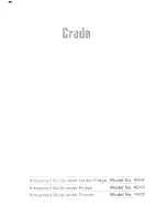 Preview for 1 page of Creda 46103 Manual