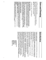 Preview for 3 page of Creda Hallmark 49502 Instruction & Installation Manual