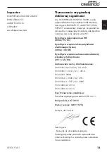 Preview for 17 page of crelando CHES 9 A1 Translation Of The Original Instructions