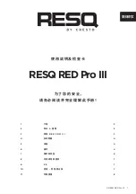 Preview for 92 page of CRESTO RESQ RED Pro III Instructions For Use Manual