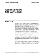 Preview for 5 page of Crestron Antenna System SRD-ANT-4-PAK Installation Manual