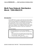 Preview for 5 page of Crestron C2N-HBLOCK Operating & Installation Manual