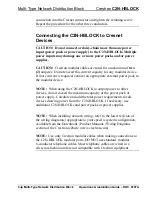 Preview for 12 page of Crestron C2N-HBLOCK Operating & Installation Manual