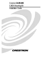 Crestron CAEN-MK Installation Manual preview