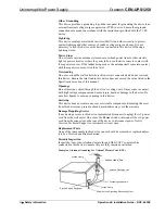 Preview for 4 page of Crestron CEN-UPS1250 Operations & Installation Manual