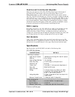 Preview for 9 page of Crestron CEN-UPS1250 Operations & Installation Manual