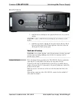 Preview for 21 page of Crestron CEN-UPS1250 Operations & Installation Manual