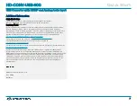 Preview for 7 page of Crestron HD-CONV-USB-300 Quick Start Manual