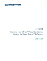 Crestron HomeTime HT-CAM User Manual preview