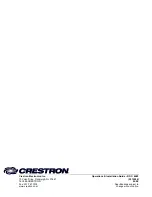 Preview for 20 page of Crestron IM-WCVI Operating And Installation Manual