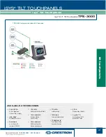 Preview for 21 page of Crestron Isys i/O TPMC-15-CH Specification Sheet