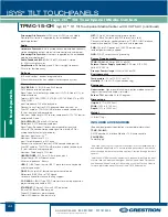 Preview for 44 page of Crestron Isys i/O TPMC-15-CH Specification Sheet