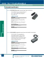 Preview for 46 page of Crestron Isys i/O TPMC-15-CH Specification Sheet