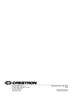 Preview for 48 page of Crestron Isys TPS-3000 Operation Manual