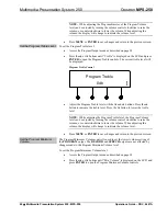 Preview for 44 page of Crestron MPS-250 Operation Manual