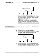 Preview for 45 page of Crestron MPS-250 Operation Manual