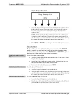 Preview for 47 page of Crestron MPS-250 Operation Manual