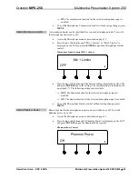 Preview for 59 page of Crestron MPS-250 Operation Manual