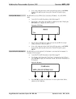 Preview for 66 page of Crestron MPS-250 Operation Manual