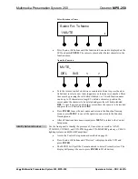 Preview for 70 page of Crestron MPS-250 Operation Manual