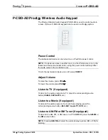 Preview for 126 page of Crestron Prodigy System User Manual