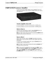 Preview for 133 page of Crestron Prodigy System User Manual