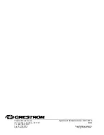 Preview for 52 page of Crestron QM-WMC Operation And Installation Manual