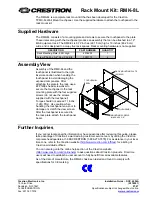 Crestron RMK-8L Quick Start Manual preview